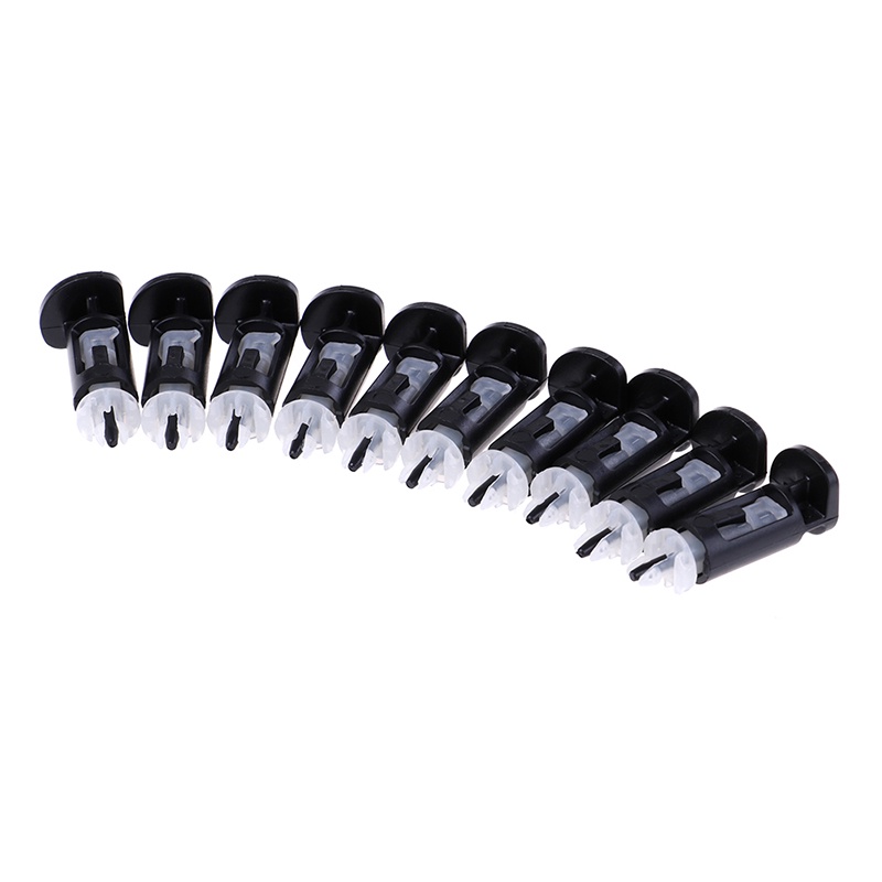 {LUCKID}10Pcs 775 CPU heatsink mount pin plastic push screw cooling fan mounting clip