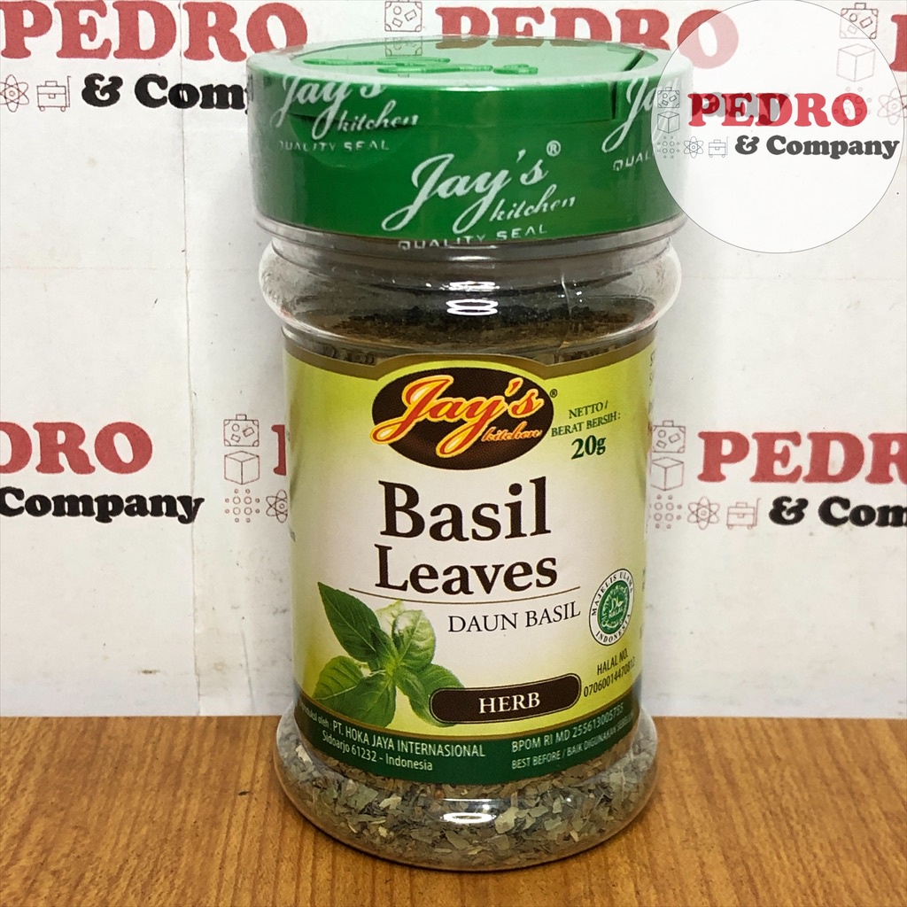 

Jay’s Kitchen - Basil leaves/ daun basil (20 gr)