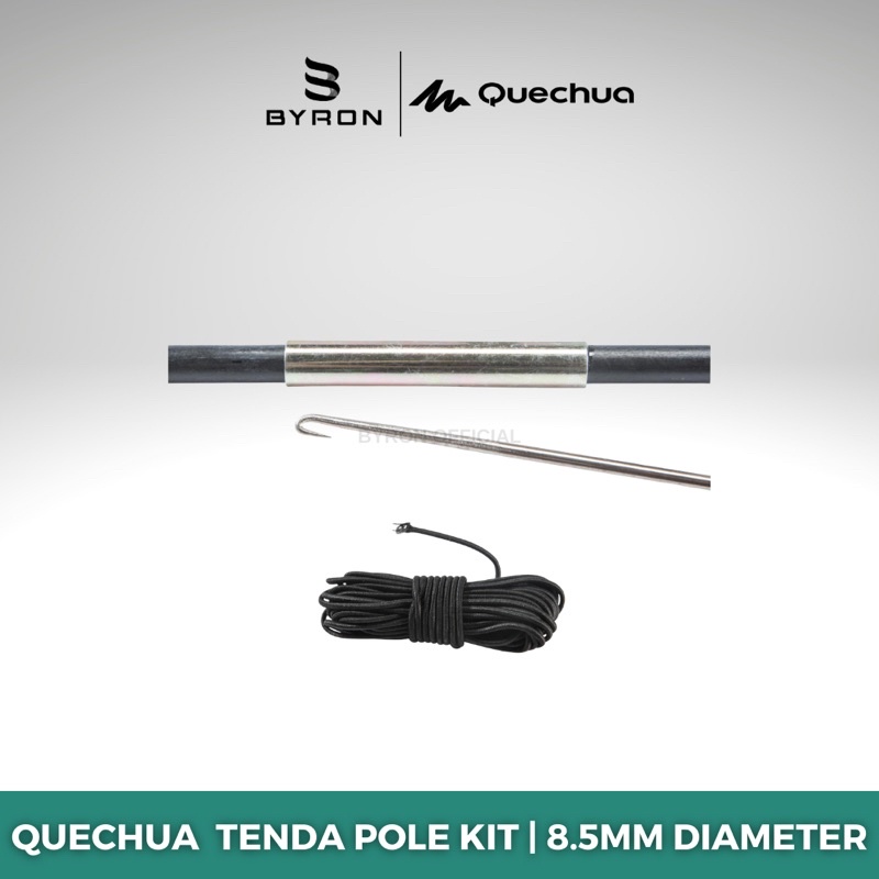 QUECHUA Fibreglass Tenda Pole Kit | 8.5mm Diameter