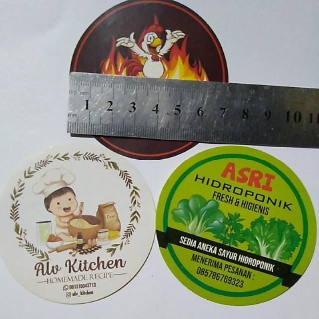 

Stiker Bulat 7 cm