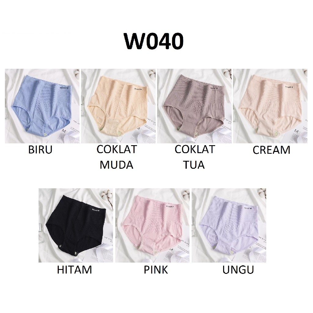 ELFYDO W040 Celana Dalam Munafie Wanita Celana Korset Pelangsing Wanita Slimming Pant