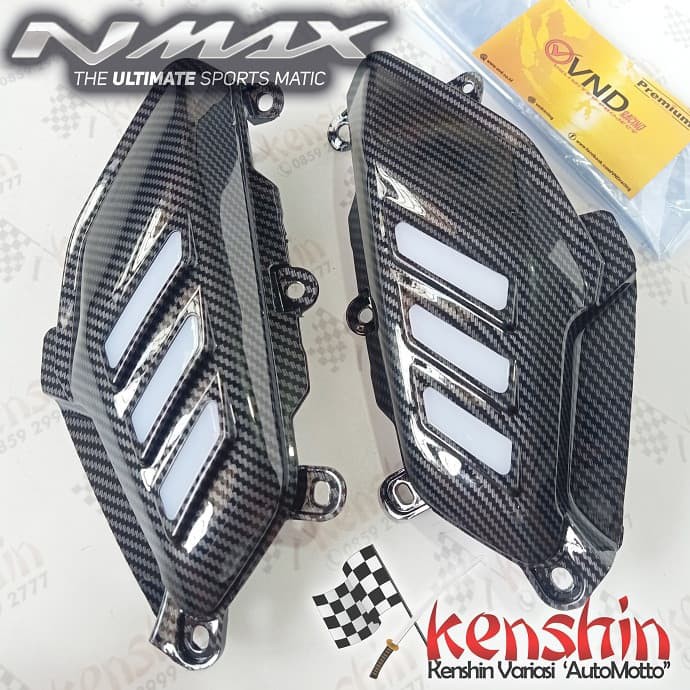 Samping Atas Footstep Carbon 5D NMAX OLD Part Cover nmax lama vnd