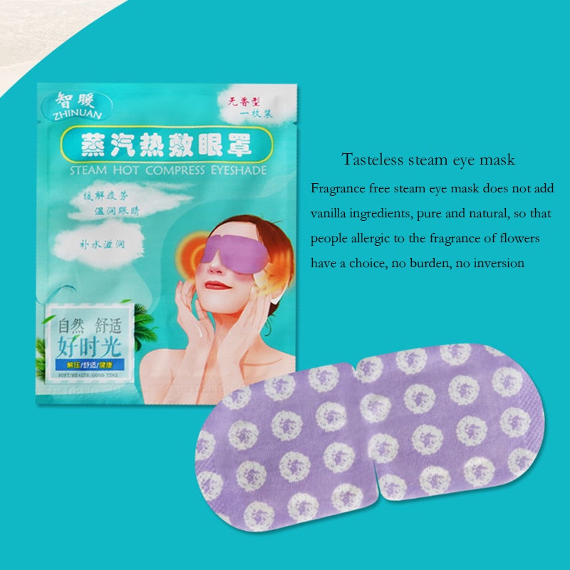 5pcs Masker Mata Steam Eye Mask Relaxing Eye Mask Masker Mata Penghangat