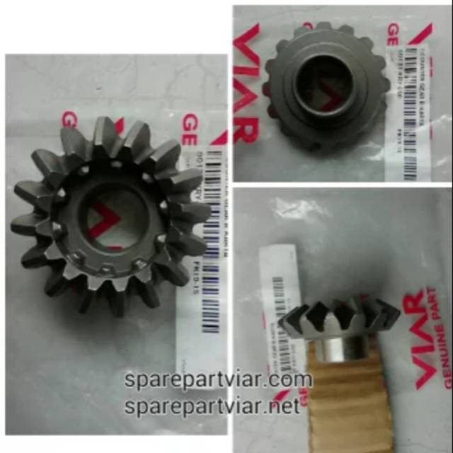 Counter Gear R untuk Maju pada reverse gearbox maju mundur viar karya roda tiga