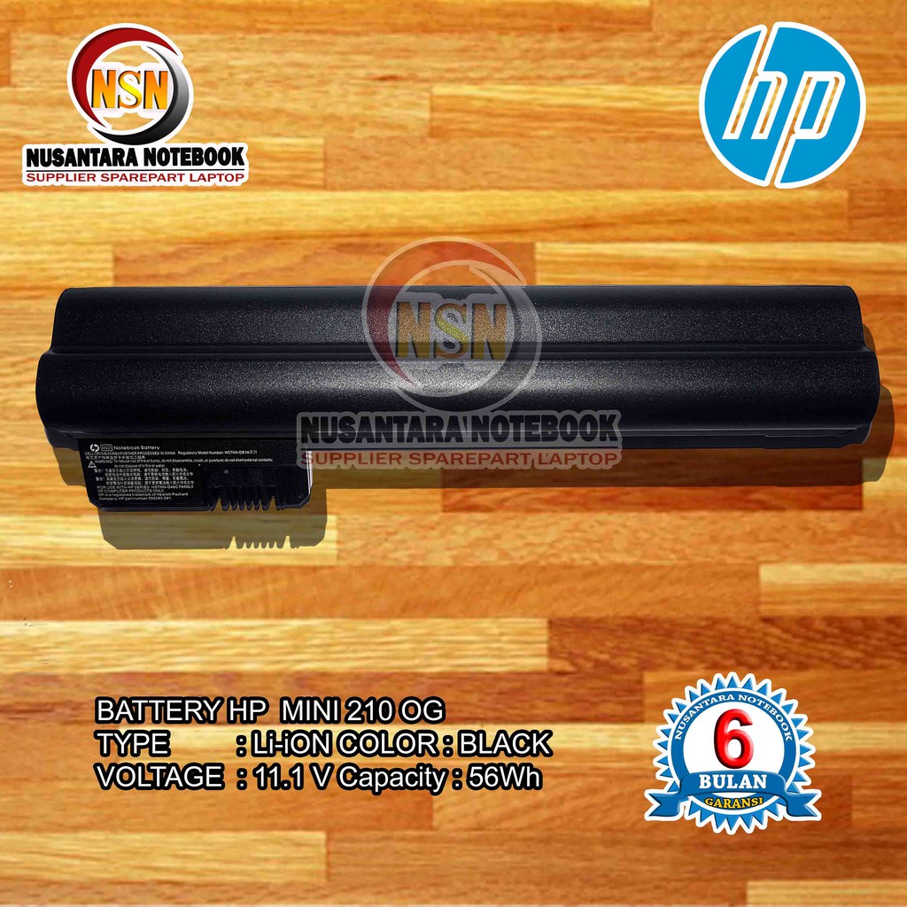 Baterai Laptop HP Mini ORIGINAL 210 210-1000