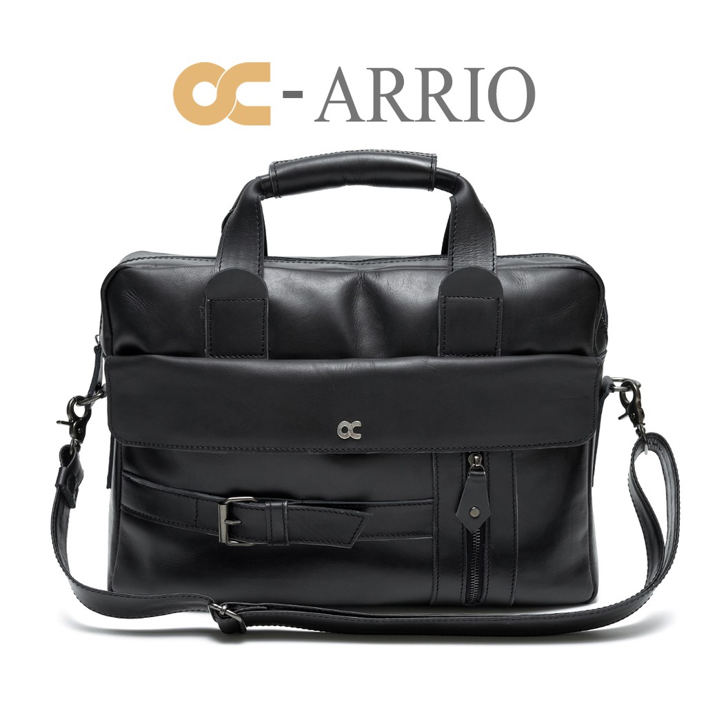 TAS KULIT PRIA/ TAS LAPTOP KULIT ORIGINAL OC-ARRIO