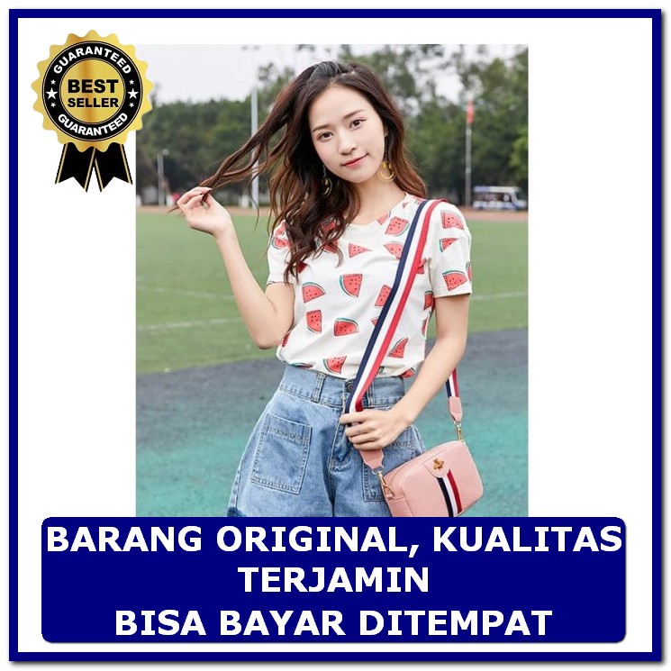 Jims Honey Lula Mini Sling Bag Tas Selempang Wanita Kecil Import  TM920 Ts103 Korea Colorful Strip