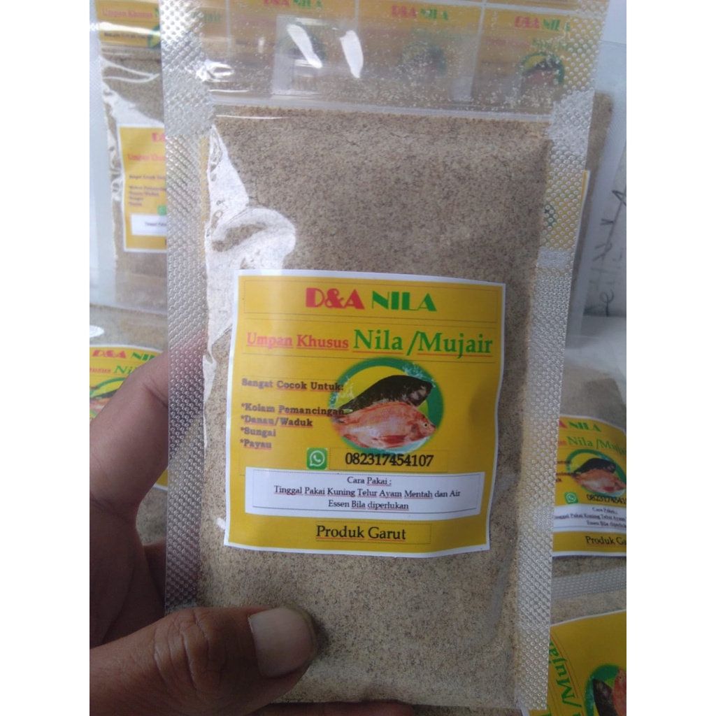 Umpan Nila/Umpan Mancing Ikan Nila/Umpan Mujair/Umpan Ikan Mujair/Umpan Praktis/Umpan Praktis Nila D