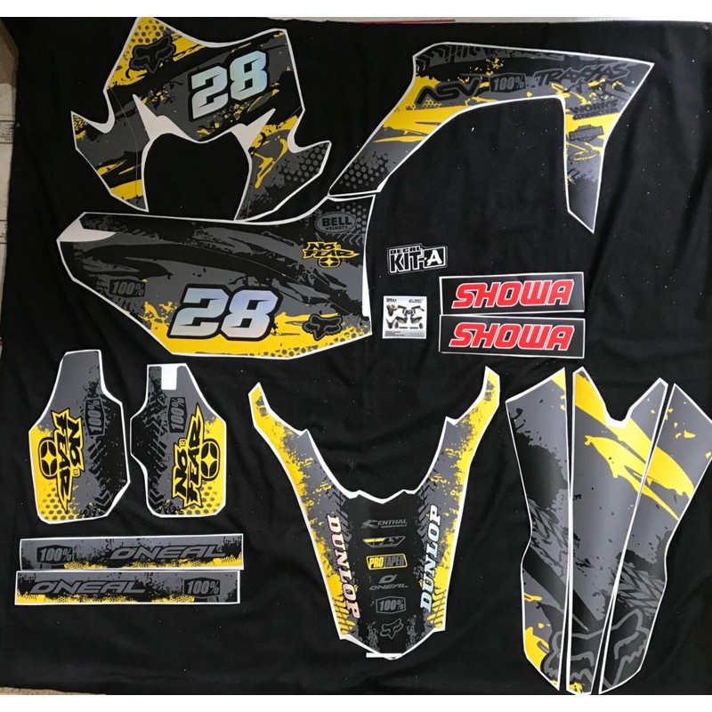 Decal CRF 150 L - Stiker Motor Crf 150 L - Dekal Honda Crf 150L  Cutting Hologram