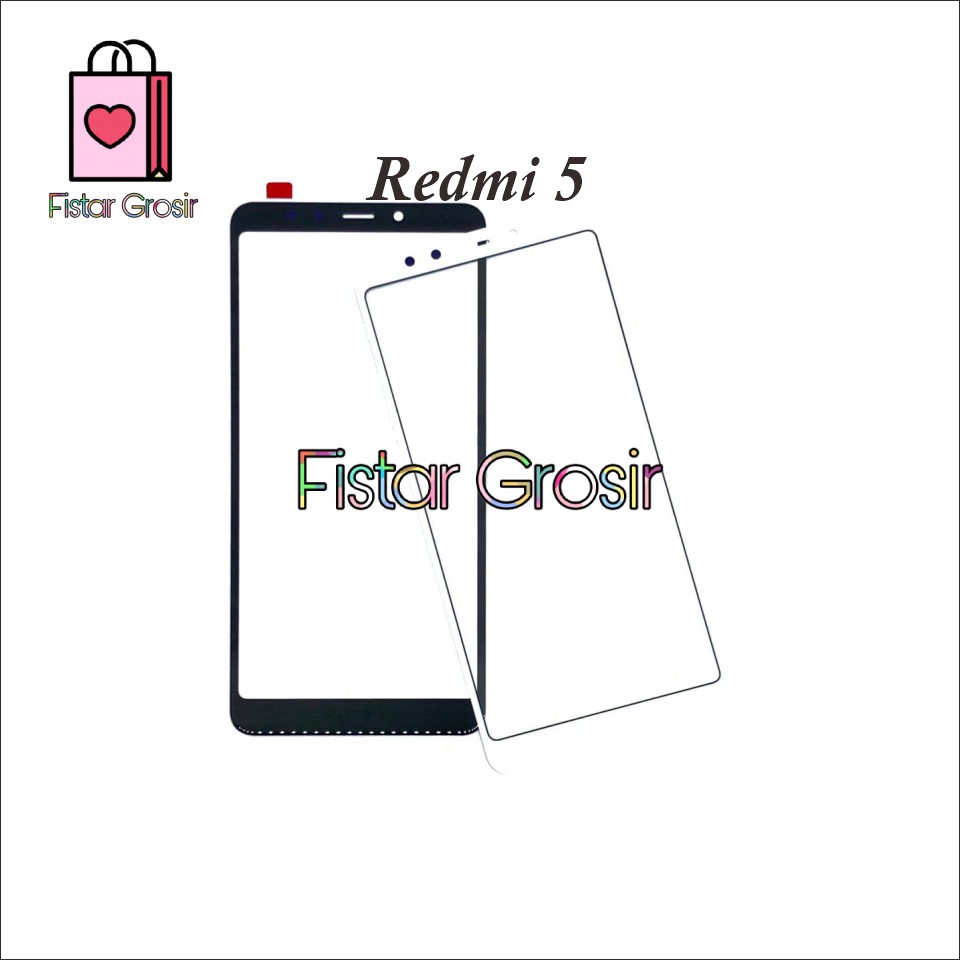 Kaca Touchscreen Xiaomi Redmi 5 Glass LCD Layar Depan Kaca