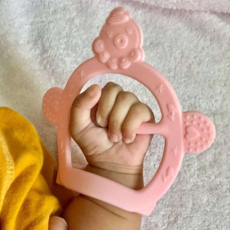 Teether Grab Pita Silicone Baby Silikon Empeng Gigitan Bayi  Premium BPA FREE
