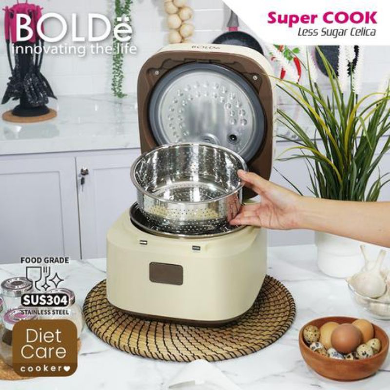 Super Cook Less Sugar Celica Digital 1,2 Liter Original BOLDe