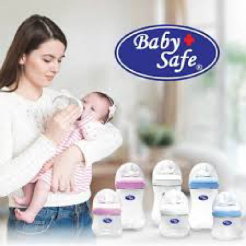 BabySafe WN001 Wide Neck Bottle 125 ml botol susu bayi