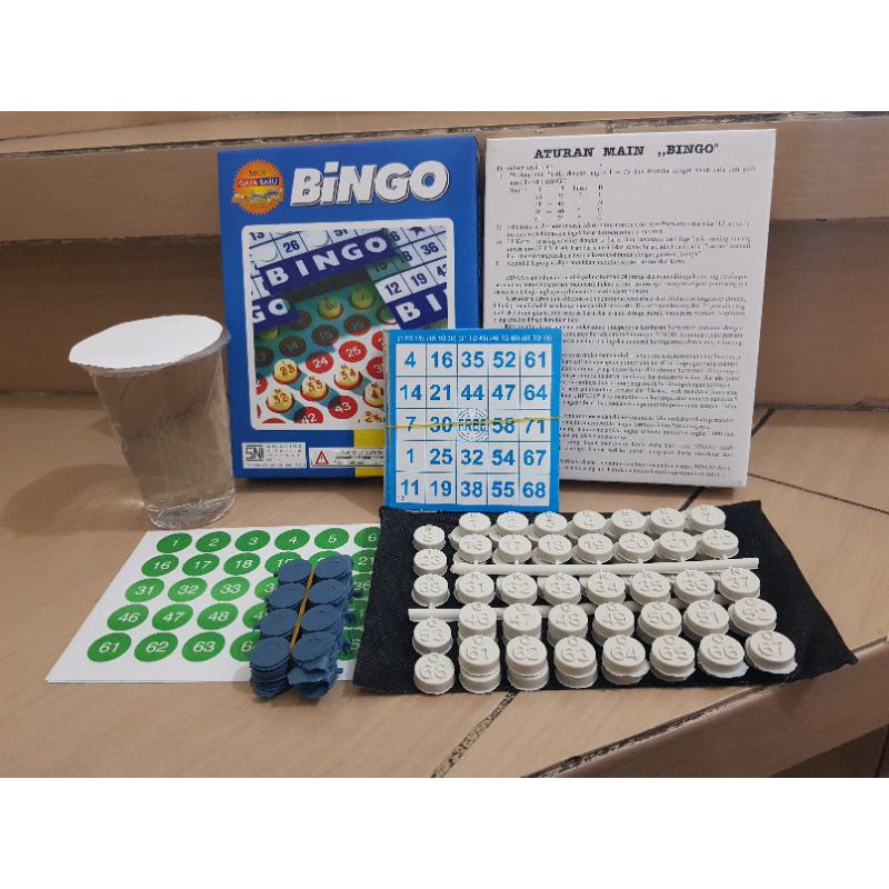BINGO Kartu Paket Lengkap (Ready Stock)