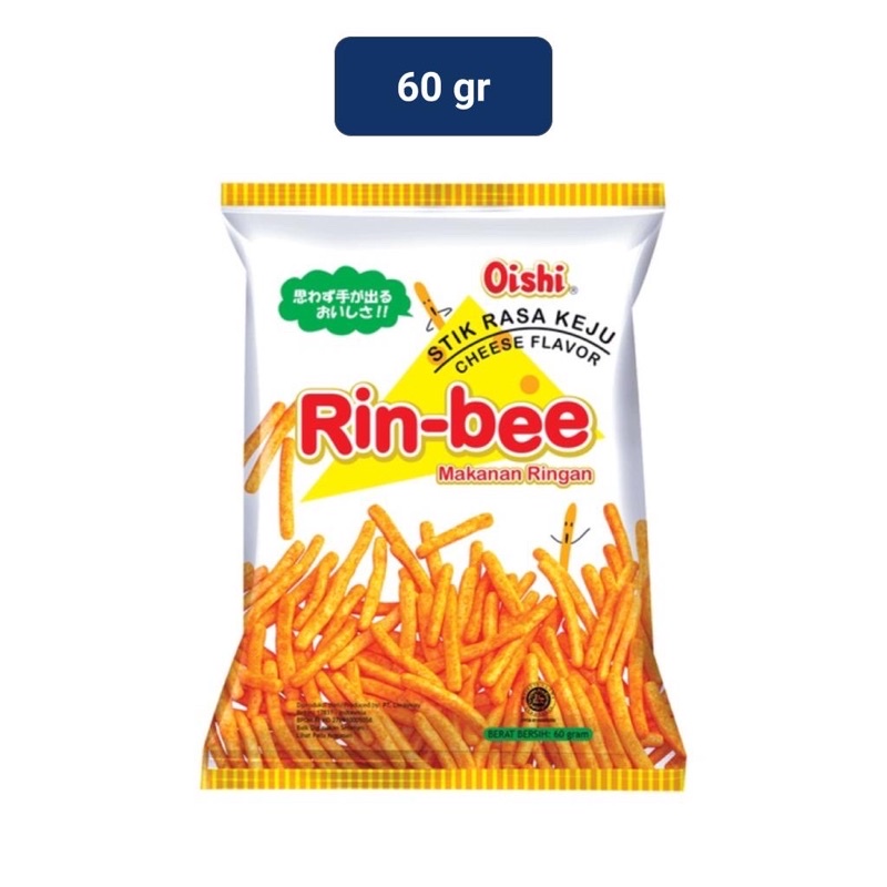 Jual Oishi Rinbee Snack Stik Keju 60gr Shopee Indonesia