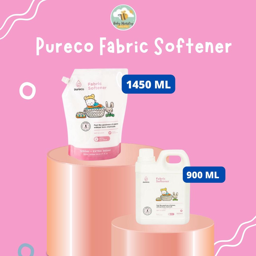 Pureco Liquid Detergent Refill Eco Pack 1450ml/ Pureco Dish Bottle Cleanser 1450ml/ Softener 1450ml / Pureco Liquid Handsoap 1450ml