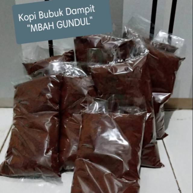 

Kopi bubuk khas dampit cap Mbah Gundul/250gram/500gram/1000gram