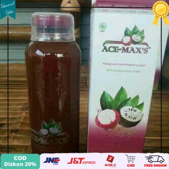 

◾COD◾ Acemax 's ekstrak Kulit Buah Manggis + ekstrak Daun Sirsak