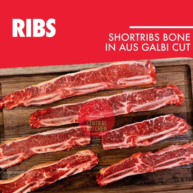 

In Beef Sapi Kalbi Impor Bone Galbi Iga 500Gr Shortribs Aus Daging Store_Gemoy