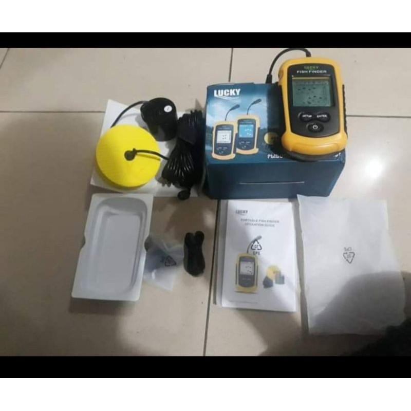 Portable Fishfinder Lucky Alat Pendeteksi Sonar Ikan Murah