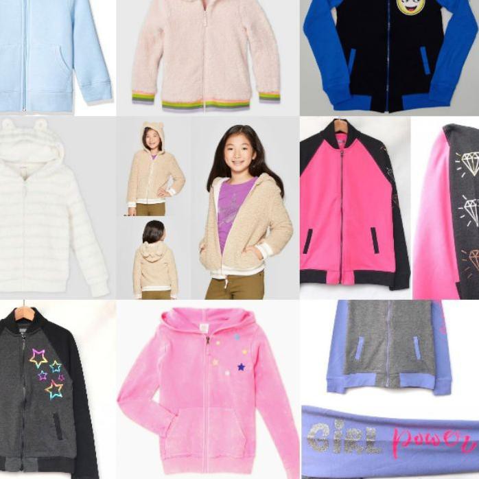 ➫ Jaket Anak Perempuan Cj, Wonder Nation, Bcg 4 - 16 Tahun ➯