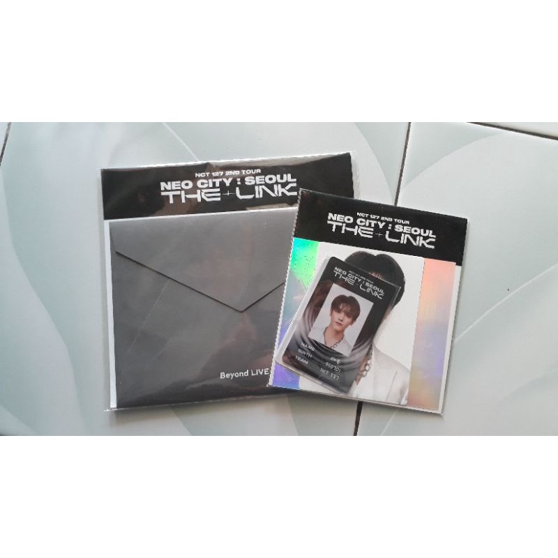 AR TICKET NCT 127 THE LINK TAEYONG SEALED, ID DECO STICKER SET TAEYONG SET