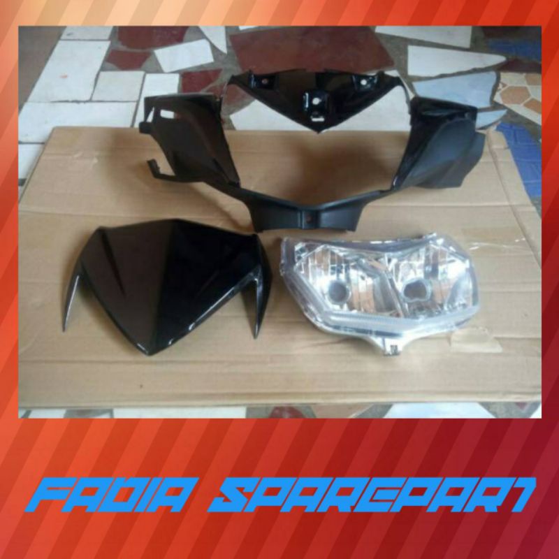 Batok dan lampu supra x 125 fi injeksi