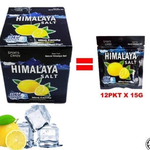 

W2Fit Permen Himalaya Salt Candy 1 Box Isi 12 Pcs