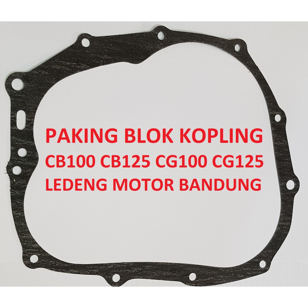 Gasket Paking Blok Kopling CB100 CB125 CG100 CG125 CB CG 100 125 Lokal