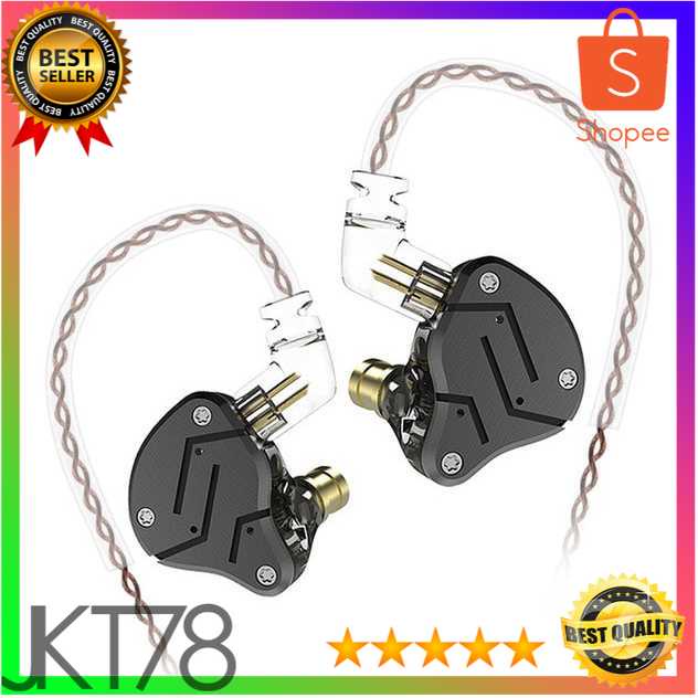 Knowledge Zenith Hybrid Earphone 1BA+1DD with Mic - KZ-ZSN