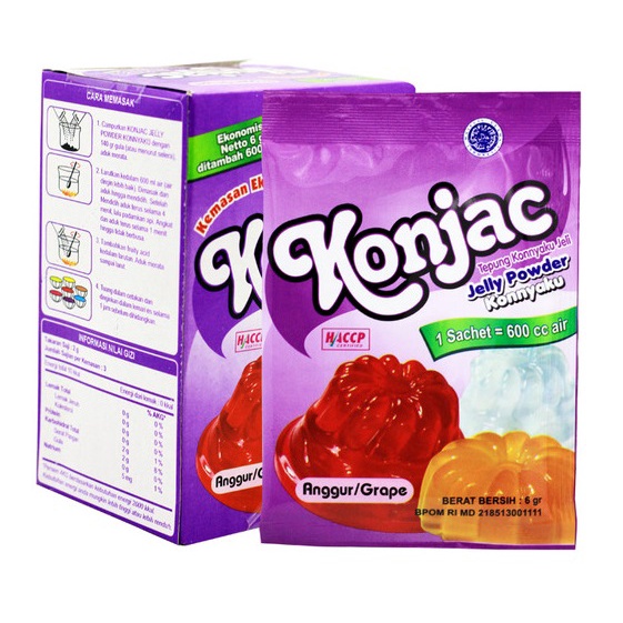 

agar agar konjac anggur grape 6