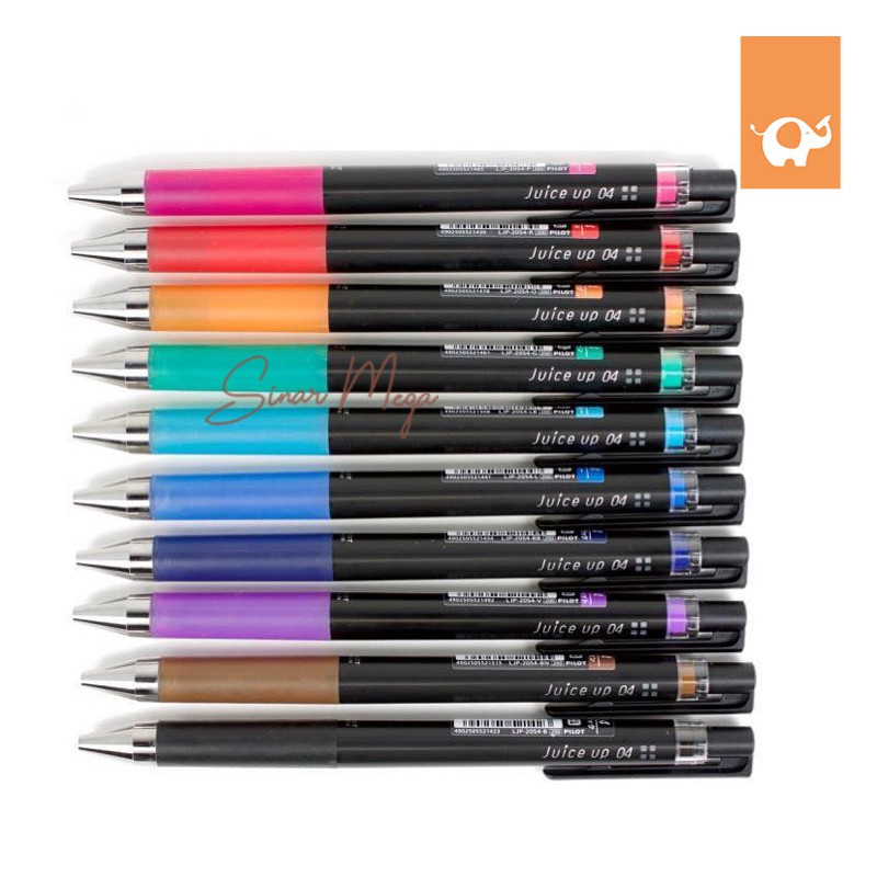 

Pilot Juice Up 0.4mm LJP 20S4 Gel Pen/ Ball Point Pulpen Varian Warna Murah