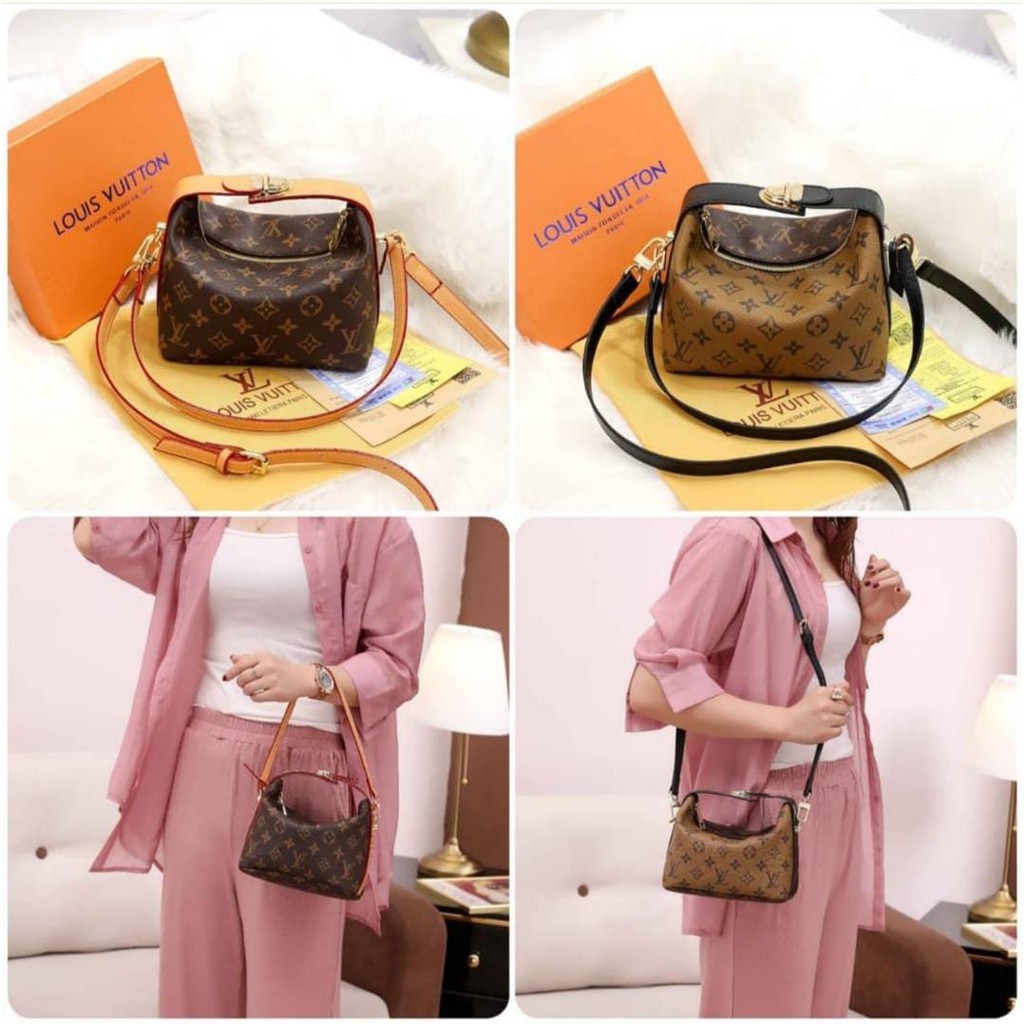 L Vuitton HOBO BB 3074 (Free Sarung +BubbleWrap)