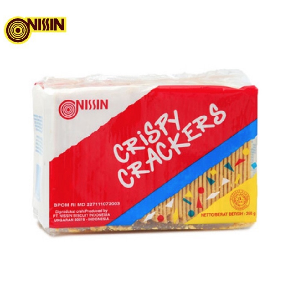 

NISSIN CRISPY CRACKER BISKUIT TIPIS 250 GR