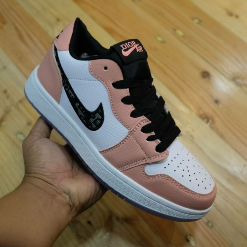 pink dior nike