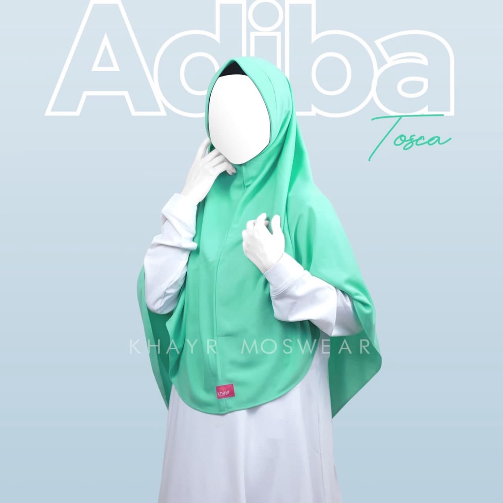 [Size M] Bergo kaos pet antem Adiba Khayr Moswear