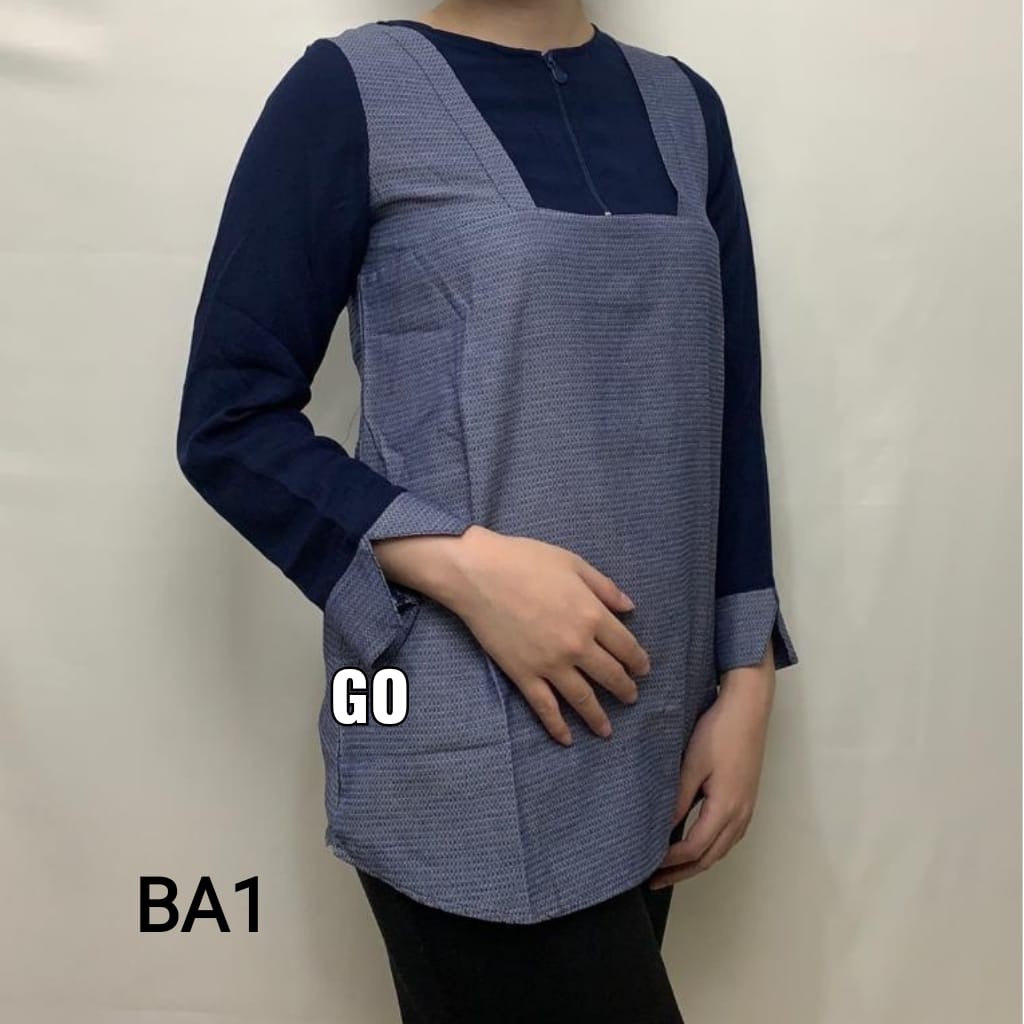 gof BA CRESSIDA Atasan Blouse Cewek Baju Wanita Pakaian Perempuan Casual