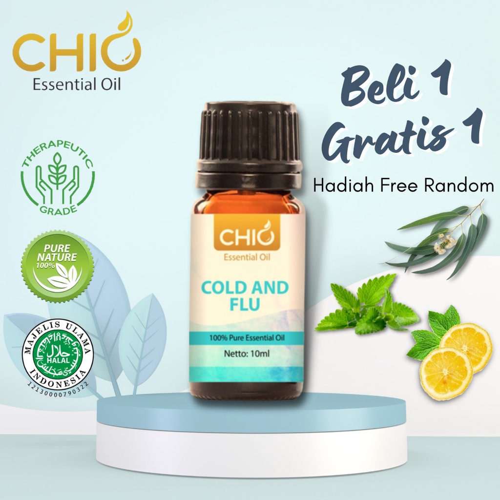 BUY 1 GET 1  CHIO  COLD &amp; FLU ESSENSIAL OIL