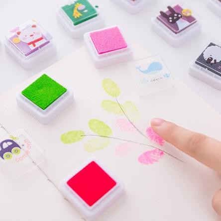 

kG3Code J2 - Ink Pad Tinta Inkpad Sidik Jari anak stempel anak(C9L7) (populer)