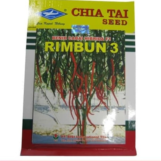 Benih Cabe Bibit Lombok Cabai Keriting Hibrida F1 RIMBUN 3