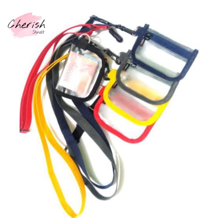 Dompet Sako Transparan Dompet Korea Pria Wanita Transparan