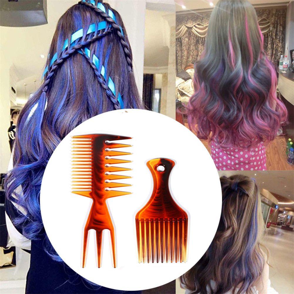 Preva Fork Comb Beauty Hairdressing Kepala Ganda Afro Hairstyle