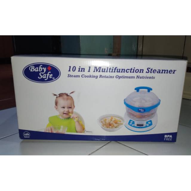 Baby Safe 10 in 1 Multifunction Steamer