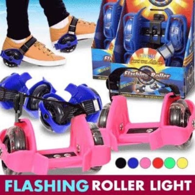 Flashing Roller skate LED sepatu roda anak dan dewasa sporty trendy