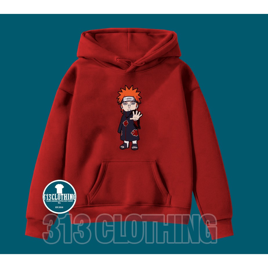 Jaket Anak Hoodie Anak Naruto Akatsuki Jaket Naruto Akatsuki Anak