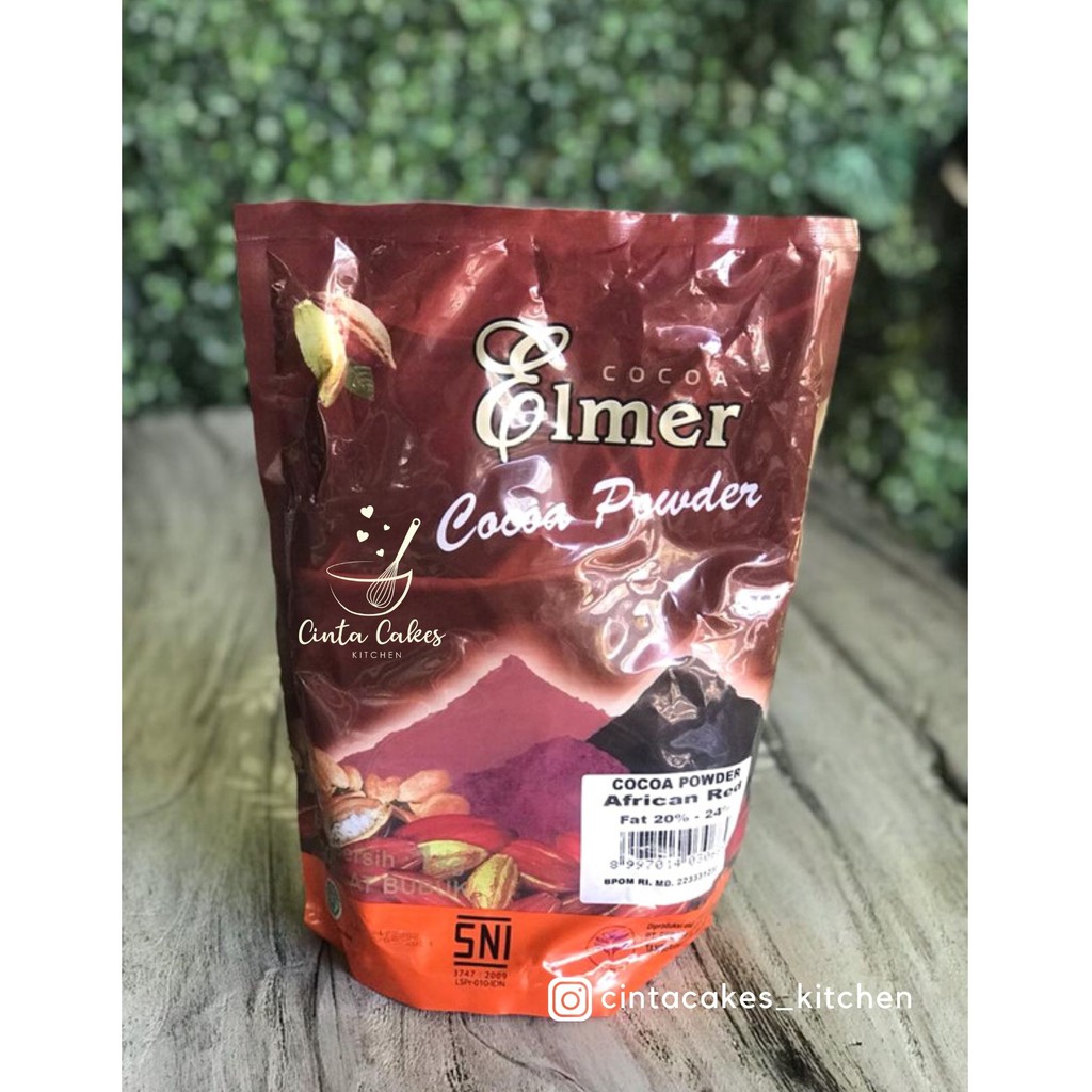 

Bahan Kue - Cokelat Bubuk AF Red 20% ELMER Repack - Cokelat Bubuk