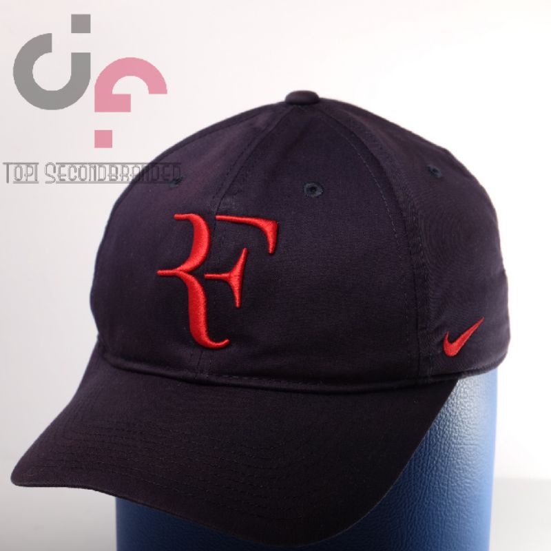 Topi Cap merk Nike collab Federer , Prelove Bekas Second Original