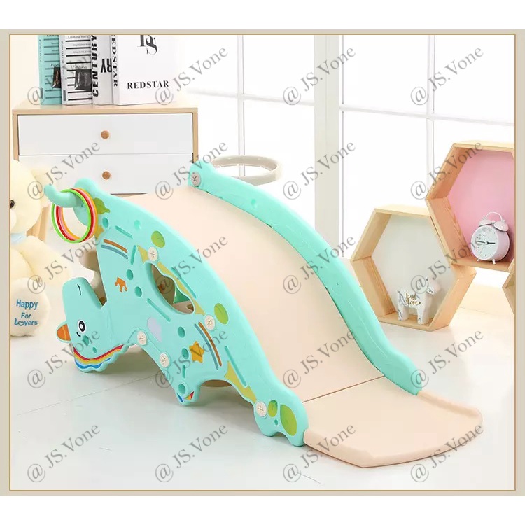 Mainan Perosotan Prosotan Seluncuran Kuda Kudaan Anak / Kid Children Slide Rocking Horse Baby Bliss Chibi Chibi