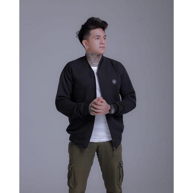 KMO Jaket Pria Cardigan Pria Sweater Pria Comfy Model Terbaru Kekinian