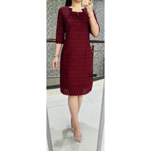 Dress katun bolong premium